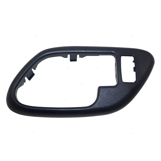 Brock Replacement Passengers Inside Blue Door Handle Trim Bezel Compatible with Escalade Pickup Suburban Tahoe Yukon 15708068