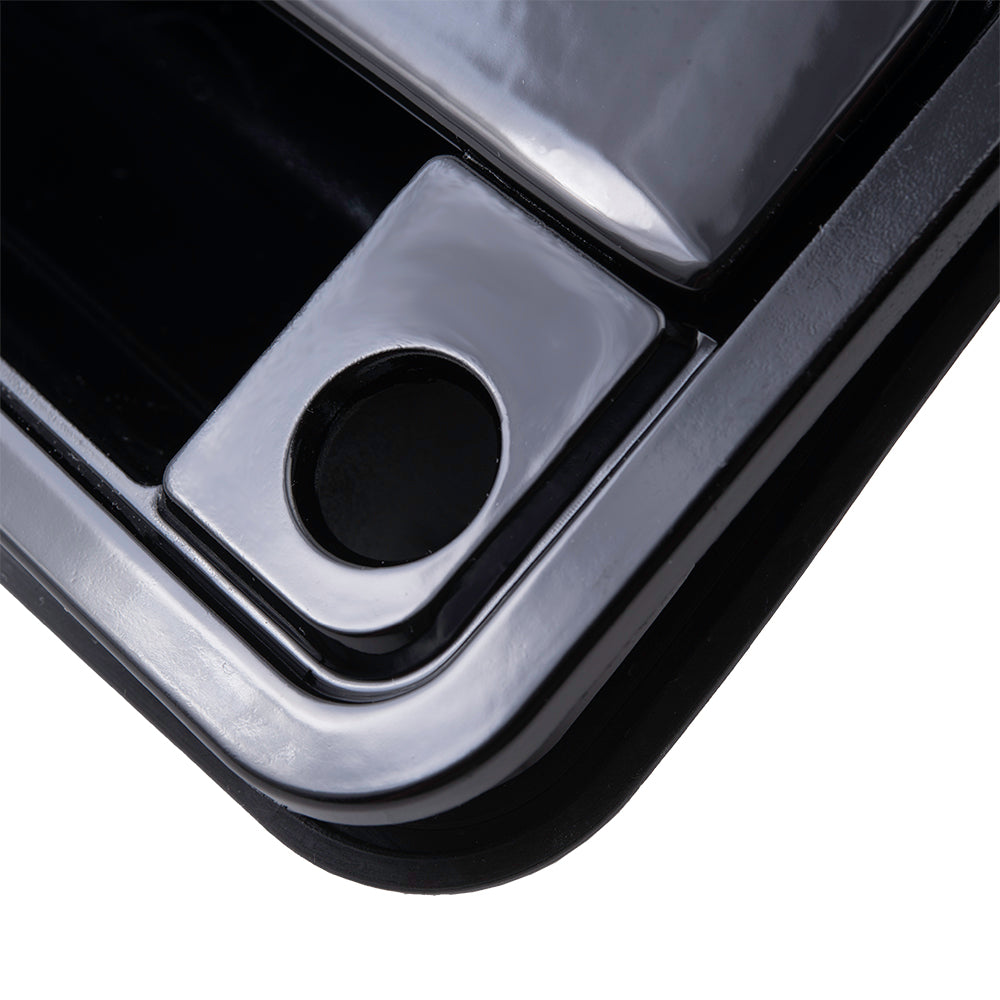 1988-2000 GM Pickup/SUV Outside Door Handle Paint To Match Black Metal Handle-Plastic Base Set Front LH+RH