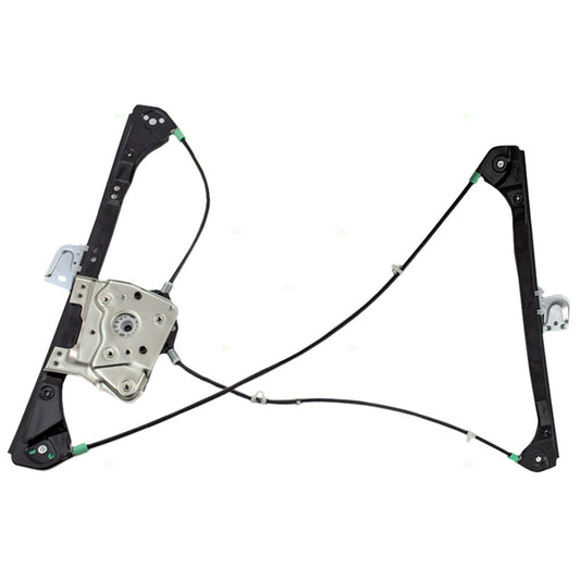 Brock Replacement Driver Power Window Regulator Without Motor Compatible with 99-05 Alero Grand Am Coupe 22702141