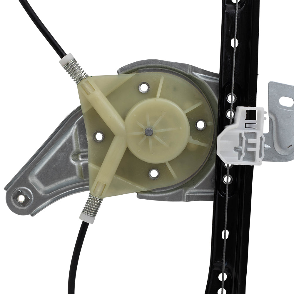 Brock Replacement Passenger Front Manual Window Lift Regulator Assembly Compatible with 1999-2004 Alero Grand Am Sedan 22697442