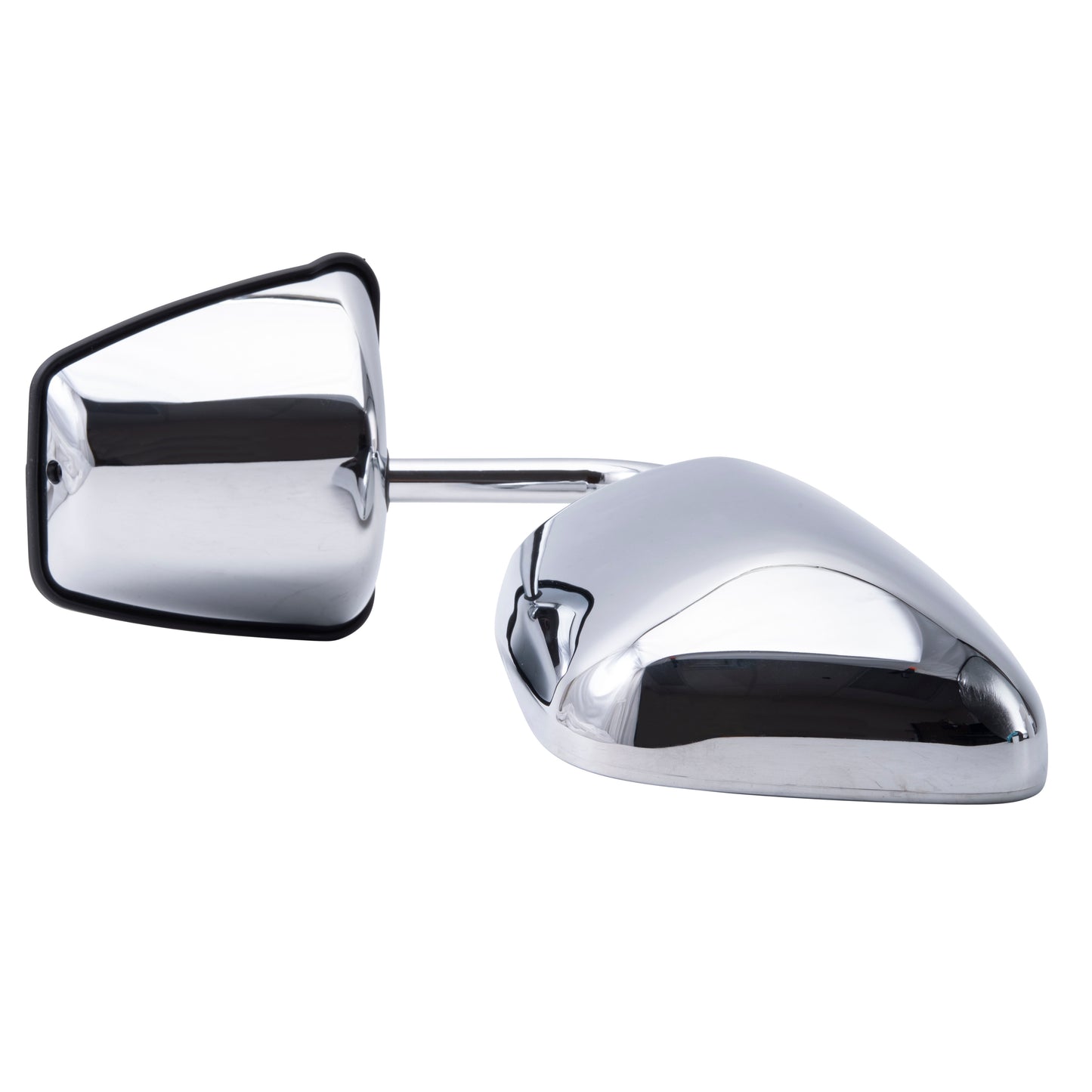 Replacement Driver Manual Side View Chrome Mirror Compatible with 1988-1993 1500 2500 3500 Pickup Truck Ramcharger 55074999