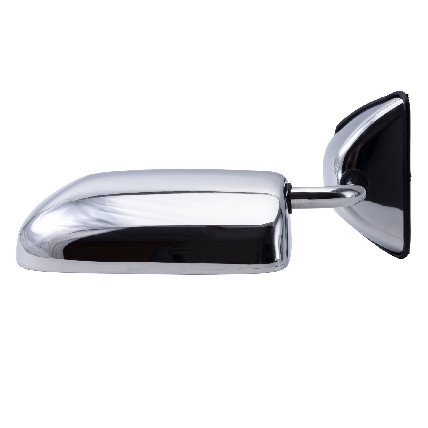 Replacement Driver Manual Side View Chrome Mirror Compatible with 1988-1993 1500 2500 3500 Pickup Truck Ramcharger 55074999