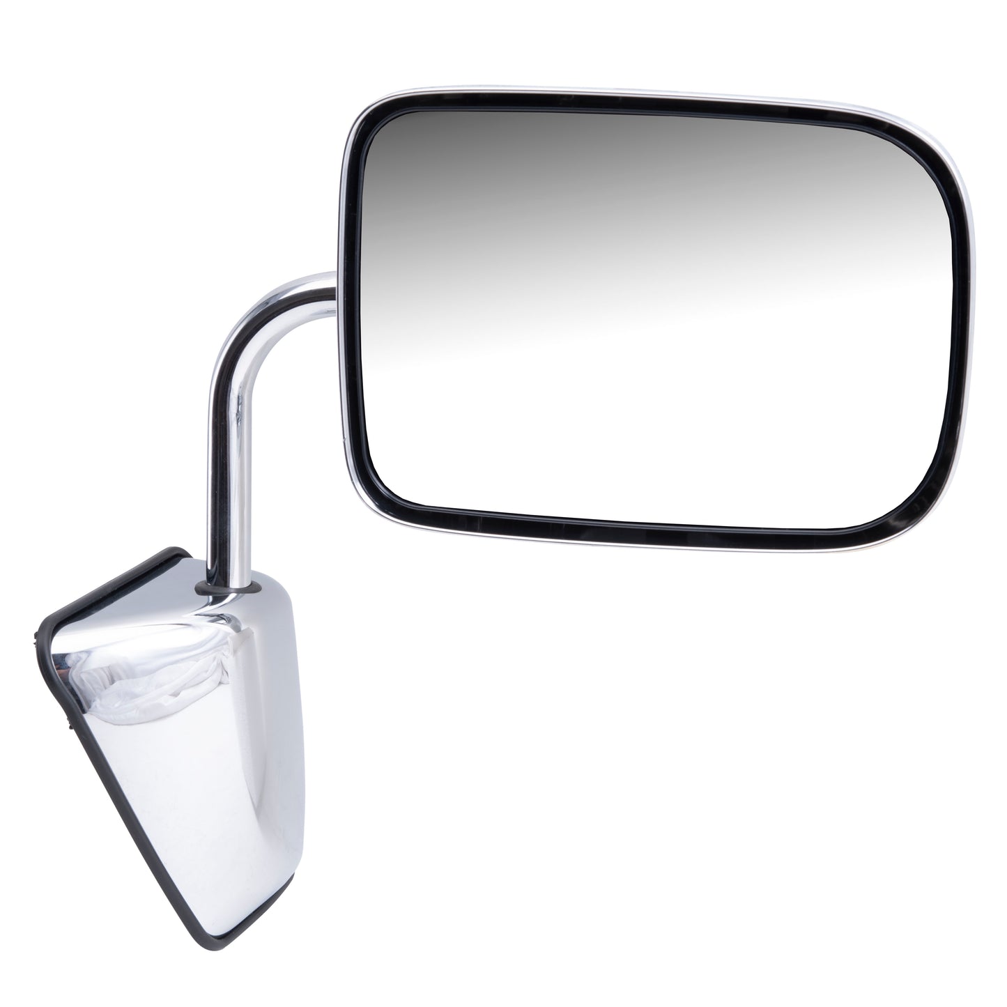 Manual Mirror for 88-93 Dodge Ram Truck Ramcharger Passengers Chrome 55074998