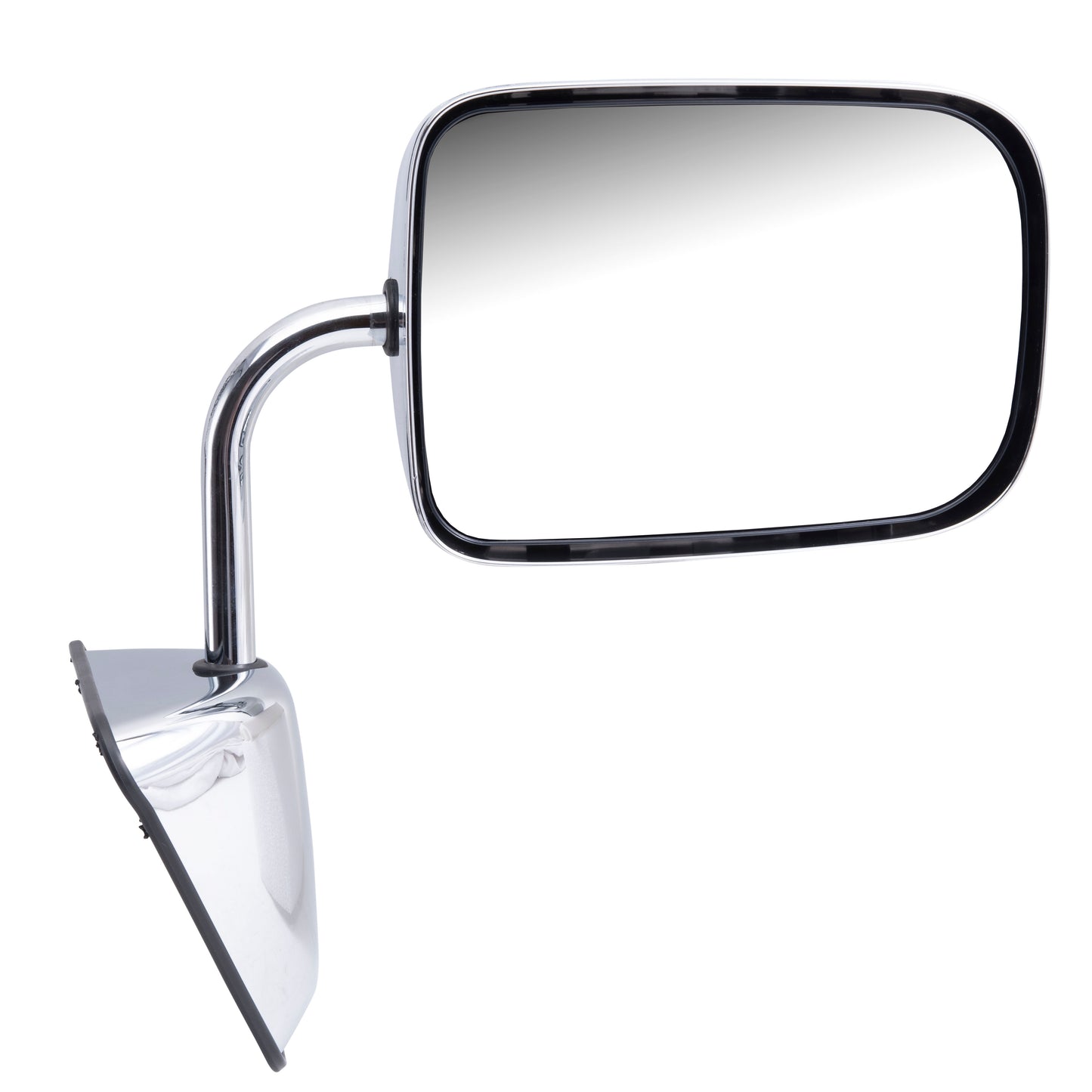 Manual Mirror for 88-93 Dodge Ram Truck Ramcharger Passengers Chrome 55074998