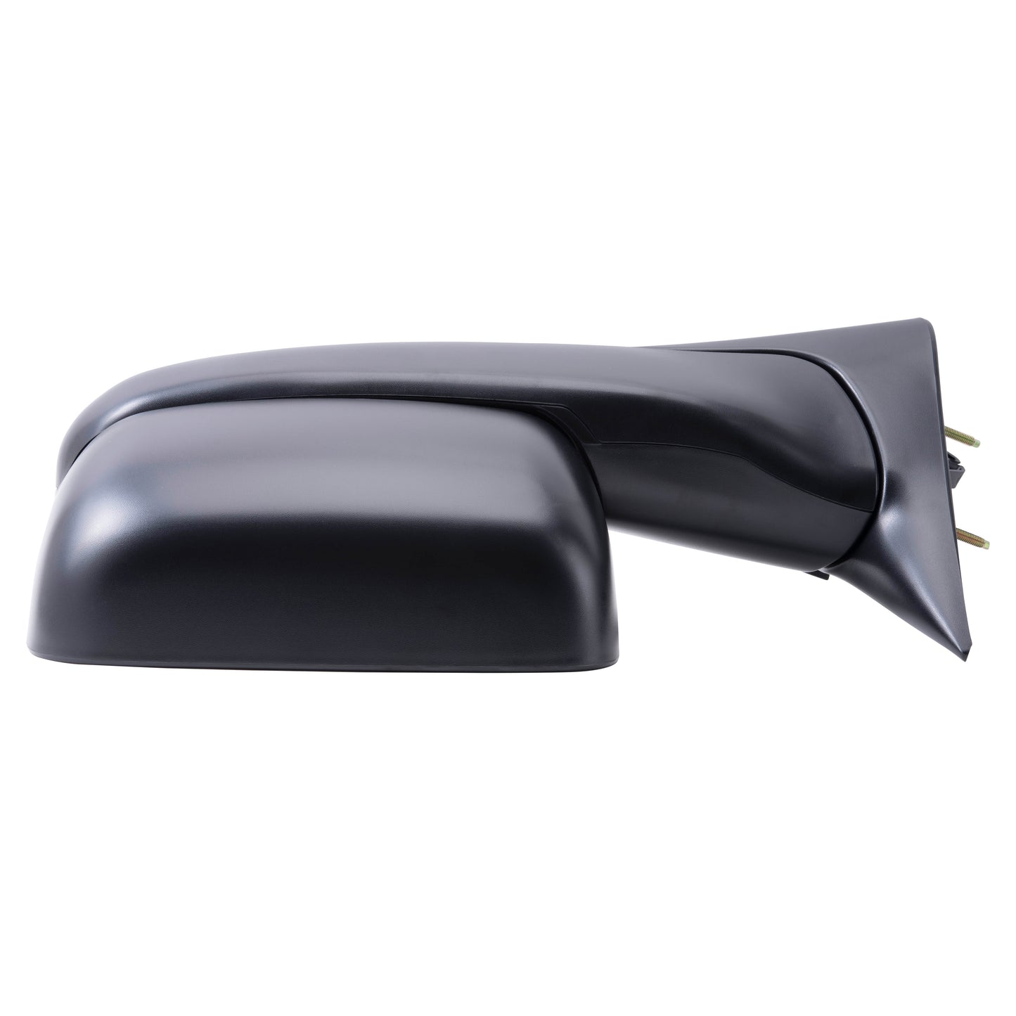 Brock Aftermarket Replacement Driver Left Manual Trailer Tow Mirror Textured Black 7x10 Flip-up Compatible with 1994-2001 Dodge 1500