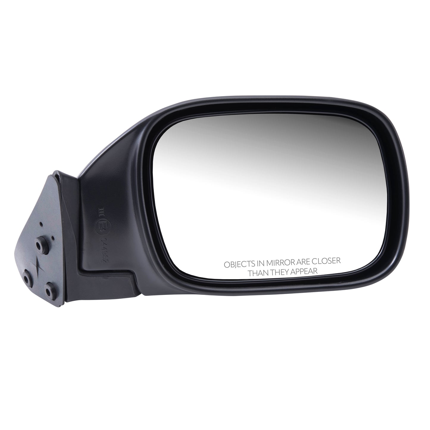 Driver and Passenger Manual Side View Mirrors Textured Replacement for Jeep SUV 55154947AC 55154946AC