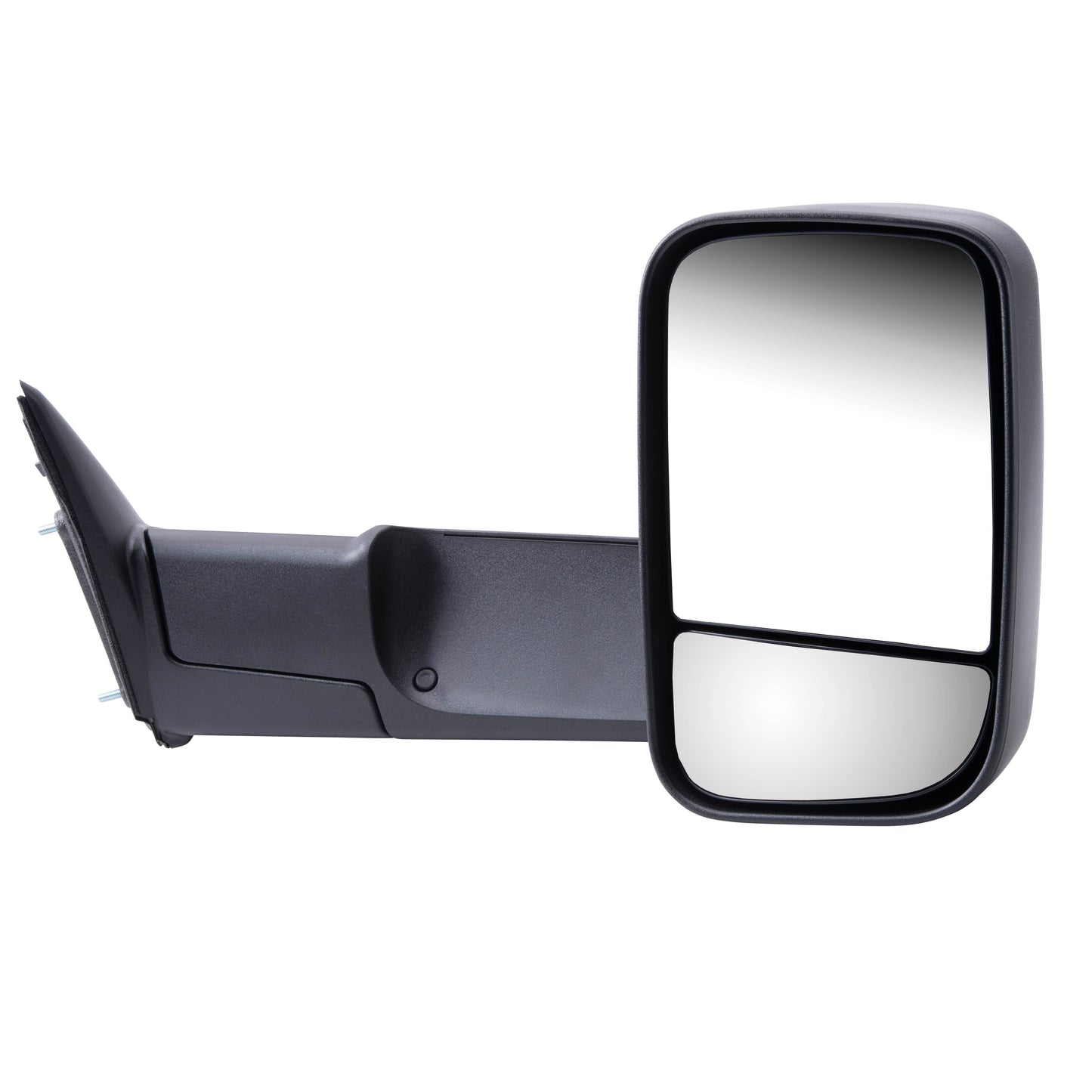 Brock Aftermarket Replacement Driver Left Passenger Right Manual Tow Mirror Textured Black Flip-up with Temperature Sensor Compatible with 2013-2018 RAM 1500