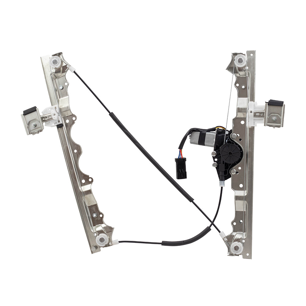 Brock Replacement Passenger Front Power Window Regulator with Motor Compatible with 08-10 Commander