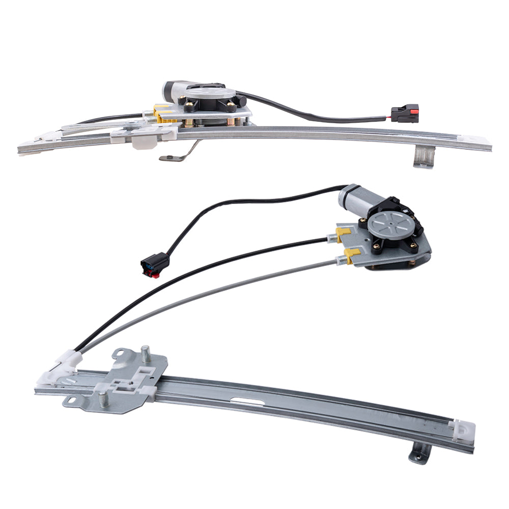 1997-2001 Jeep Cherokee Power Window Regulator With Motor Set Front+Rear LH+RH Upgrade Type