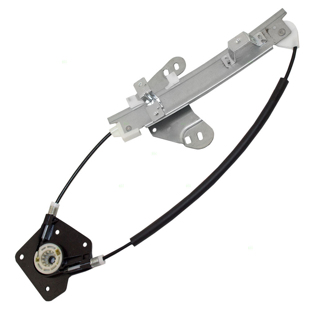 Brock Replacement Driver Rear Power Window Lift Regulator Compatible with 2001-2006 Stratus Sebring Sedan 5016519AB