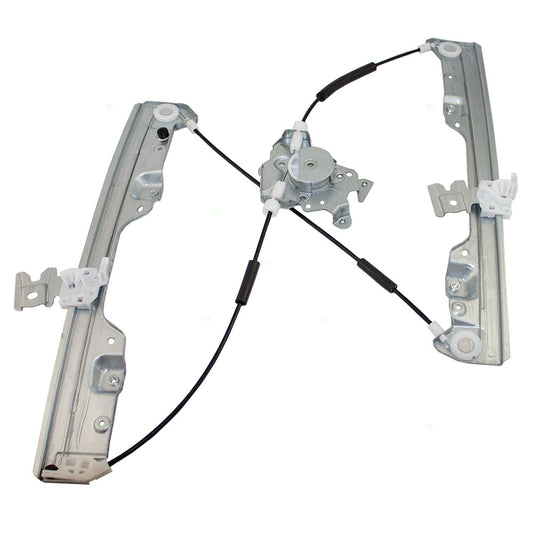 Brock Replacement Drivers Front Power Window Lift Regulator Compatible with 03-07 Murano SUV 80721-CA01A