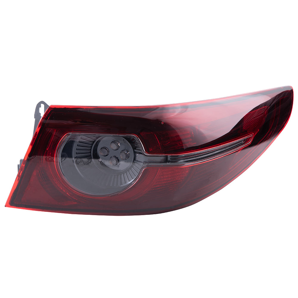 2019-2021 Mazda 3 Sedan Without Signature Lighting Combination Tail Light Assembly Body Mounted RH