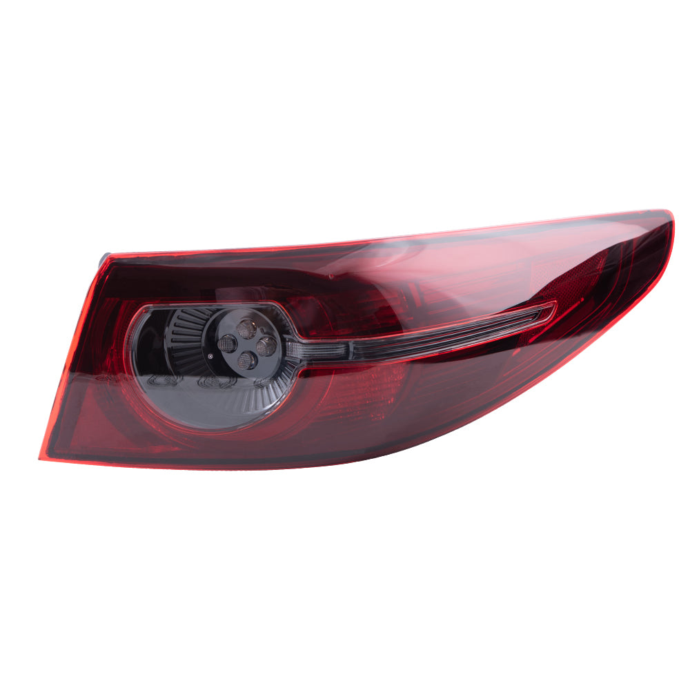 2019-2021 Mazda 3 Sedan Without Signature Lighting Combination Tail Light Assembly Body Mounted RH