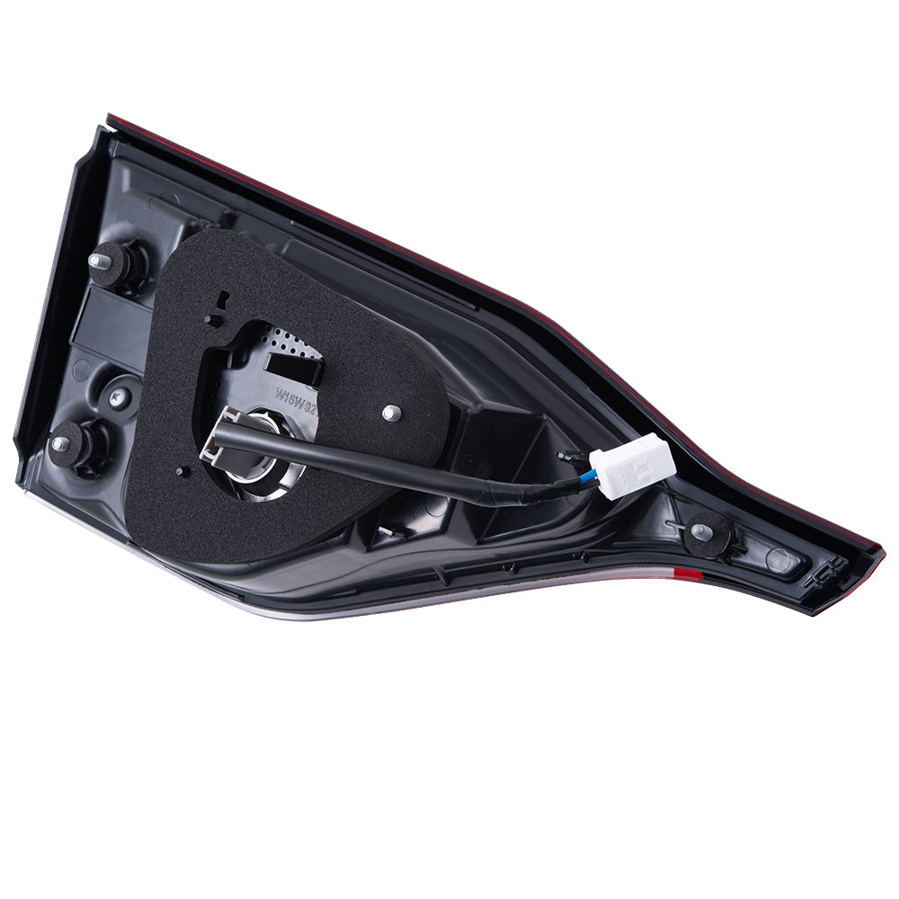 2020-2022 Toyota Corolla L/LE/SE Sedan North America Built Combination Tail Light Assembly Trunk Lid Mounted RH