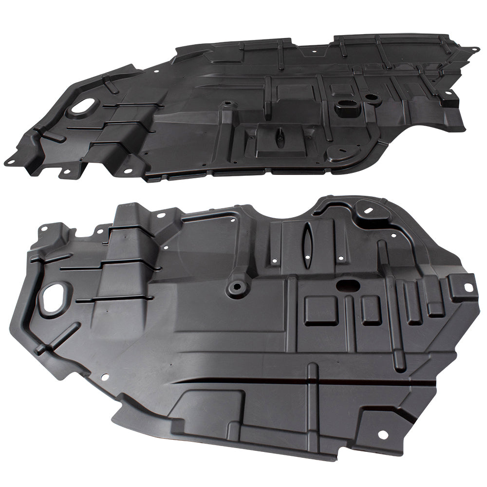 Under Engine Splash Shield Set Driver Left Passenger Right for 2012-2014 Toyota Camry 2012-2014 Toyota Camry Hybrid