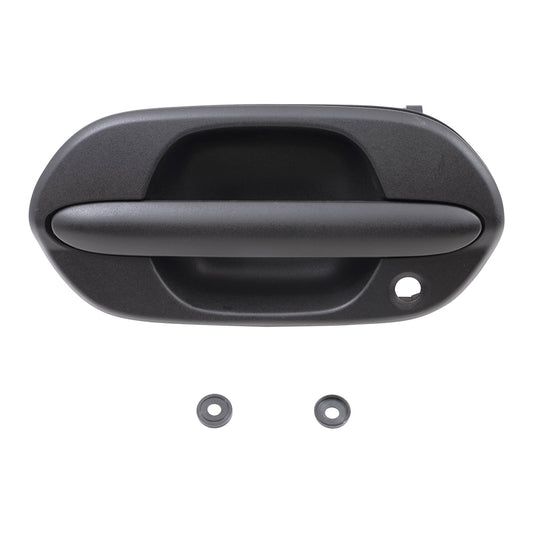 Brock Replacement Drivers Front Outside Outer Textured Door Handle compatible with Van 72180-S0X-A03