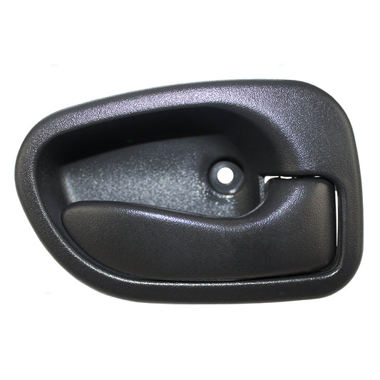 Brock Replacement Passengers Inside Interior Inner Black Door Handle Compatible with Accent 82620-22000-BK