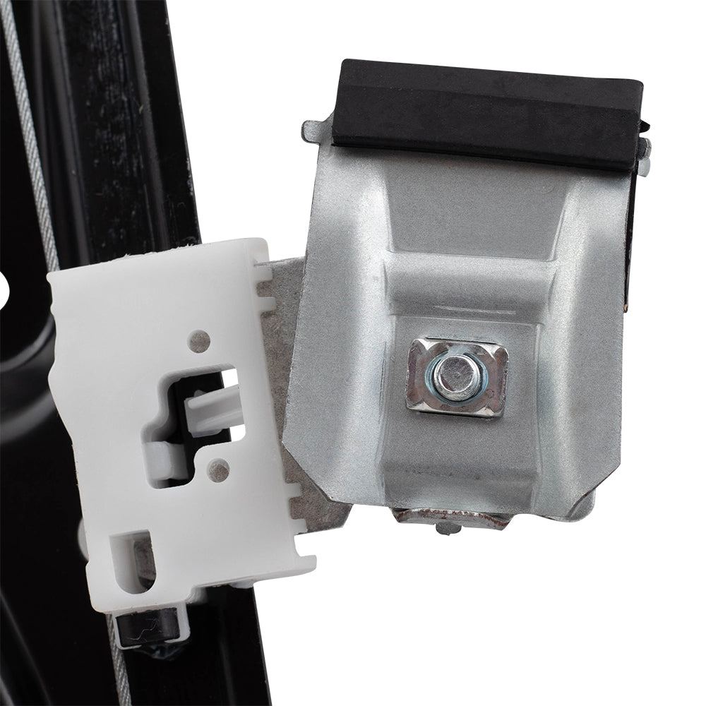 Brock Replacement Pair Front Power Window Regulators Compatible with 09-12 Elantra Wagon