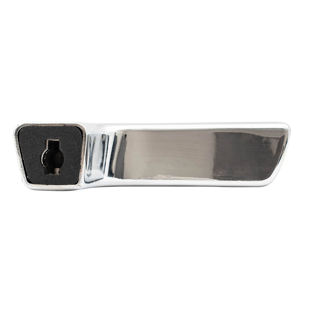 Brock Replacement Passengers Inside Door Handle Chrome Lever Compatible with 07-14 Silverado Sierra Pickup Truck 15936893CH