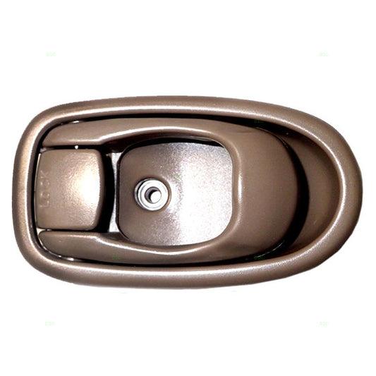 Drivers Inside Interior Beige Door Handle Replacement for 96-00 Hyundai Elantra