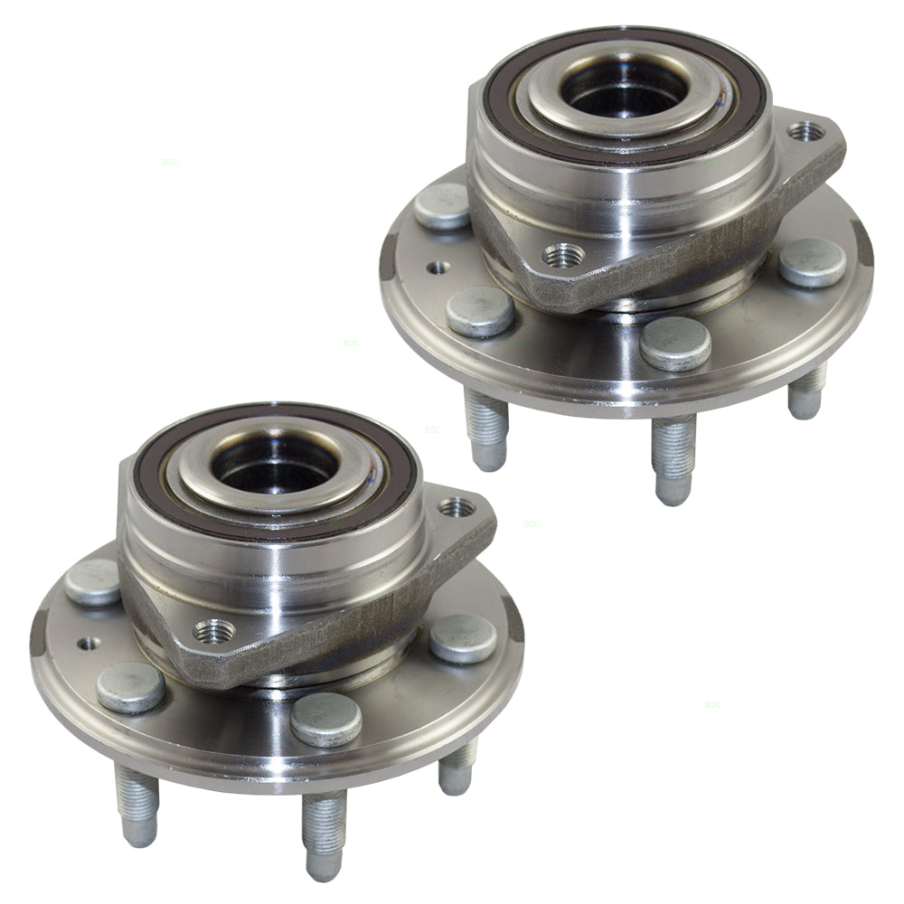 Hubs & Bearings Set fits 11 Saab 9-4X 10-16 Cadillac SRX Front or Rear Wheels