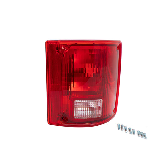 Brock Replacement Passenger Tail Light Compatible with 1973-1991 Blazer Suburban Jimmy Pickup Truck 5965772