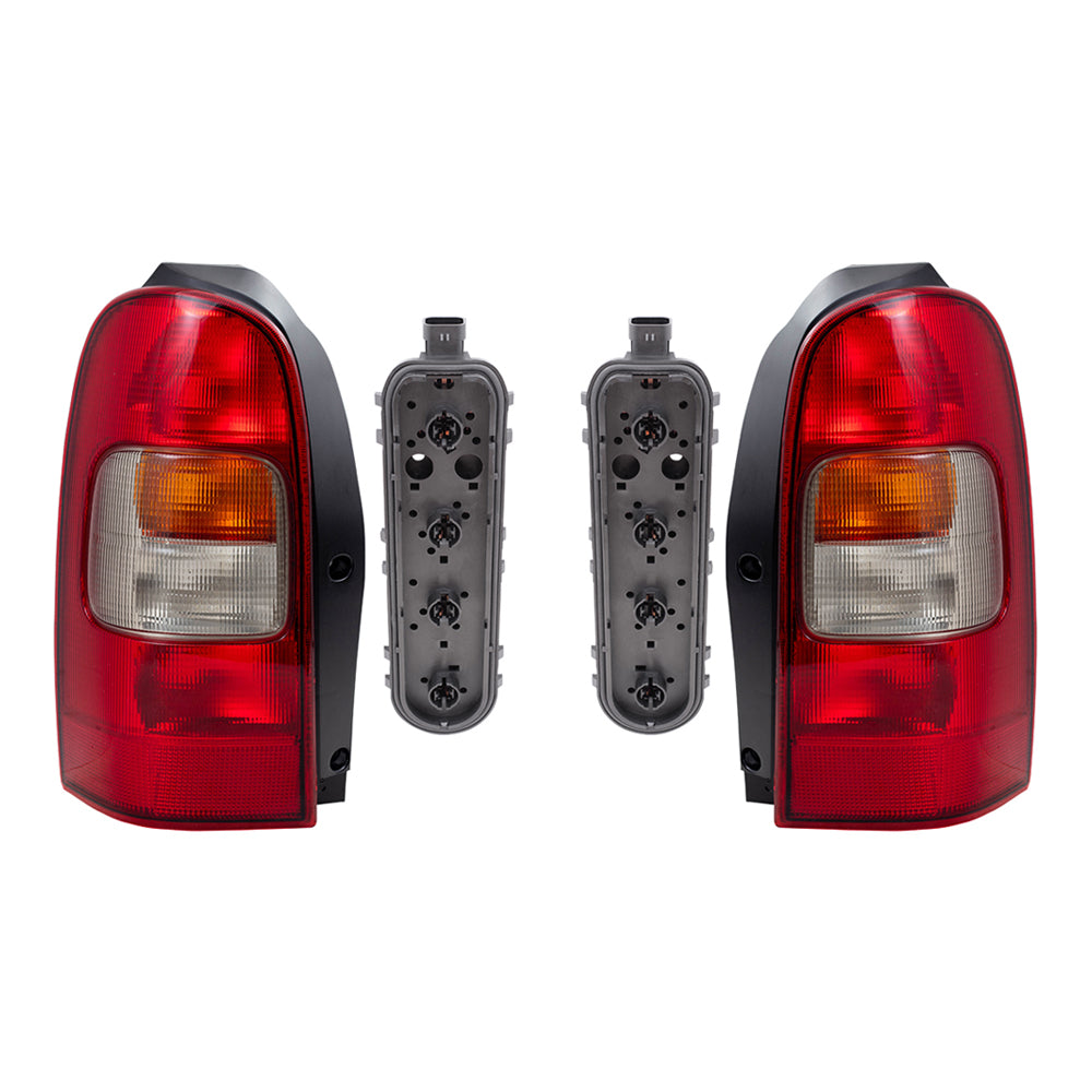 Tail Light Set fits Venture Trans Sport Montana Silhouette 4 Pc w/Circuit Boards