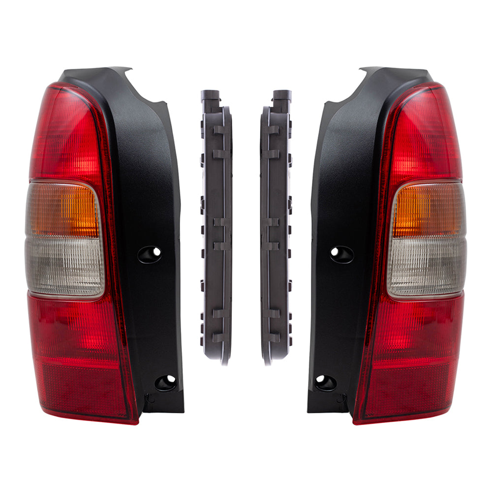 Tail Light Set fits Venture Trans Sport Montana Silhouette 4 Pc w/Circuit Boards