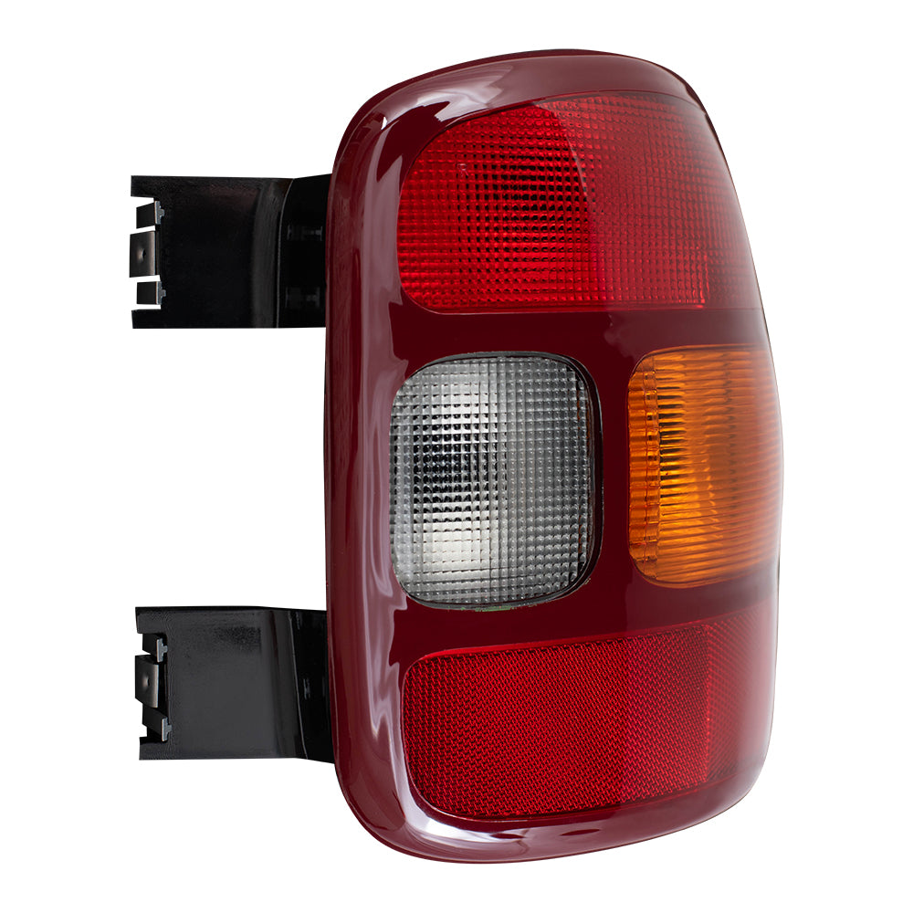 Brock Replacement Passenger Tail Light Compatible with 1999-2003 Silverado Sierra 1500 Stepside Pickup Truck 19169013