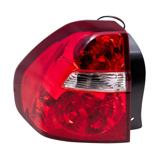 Brock Replacement Driver Tail Light Compatible with 2004-2007 Malibu 2008 Malibu Classic 15868494