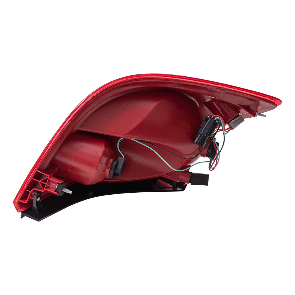 Brock Replacement Passenger Tail Light Lens Compatible with 05-10 G6 Sedan 15242808 2801201