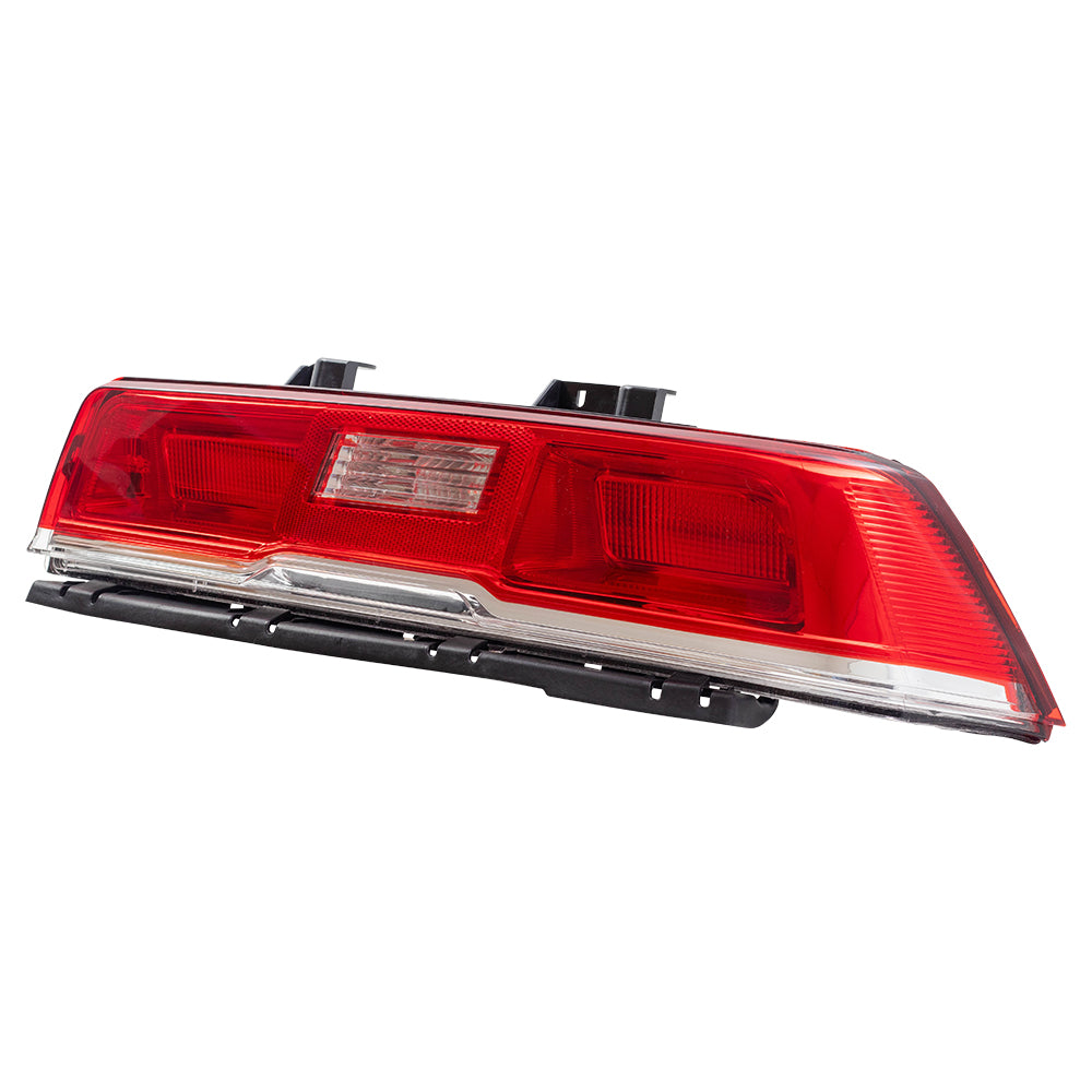 Brock Replacement Passenger Halogen Tail Light Compatible with 2014-2015 Camaro 23489170