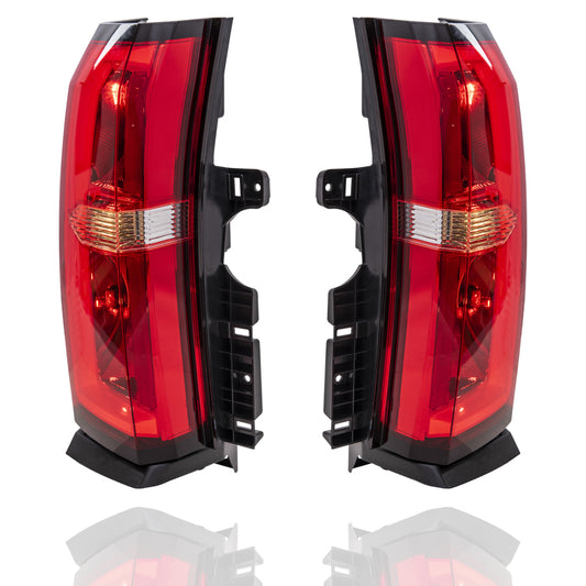 2015-2020 Chevrolet Tahoe Combination Tail Light Assembly Set Simple Design LH+RH 2015-2020 Chevrolet Suburban