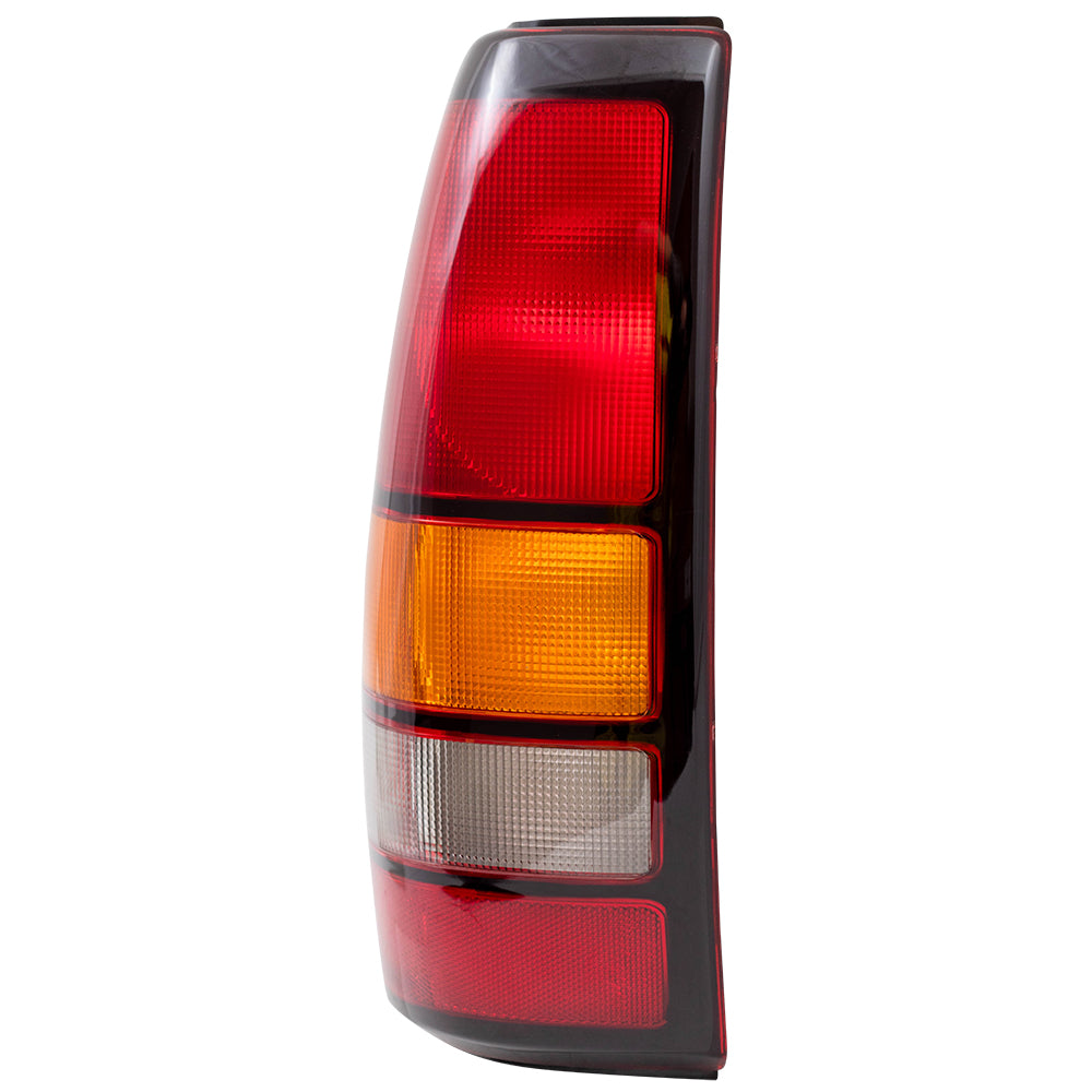 Brock Replacement Driver Tail Light Compatible with 2004-2007 Sierra Fleetside Pickup Truck 19169021