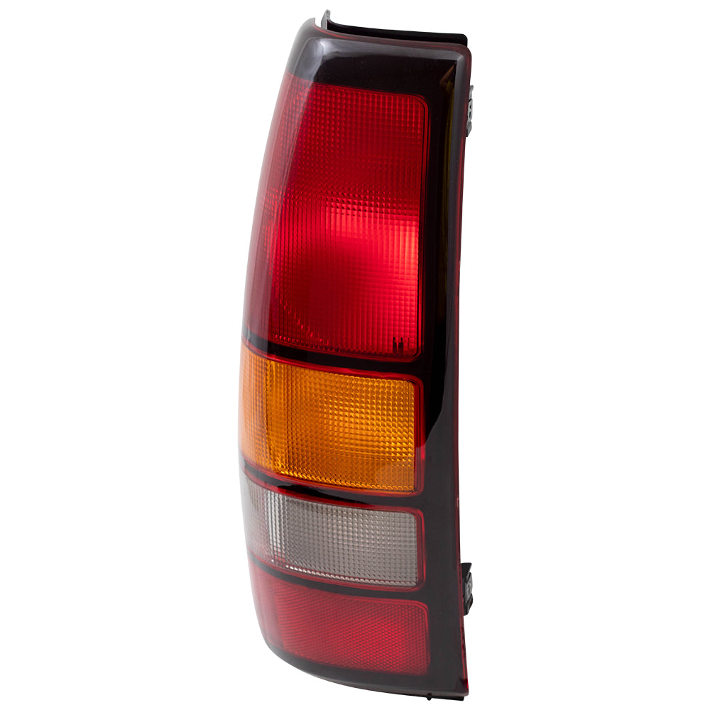 Brock Replacement Driver Tail Light Compatible with 2004-2007 Sierra Fleetside Pickup Truck 19169021