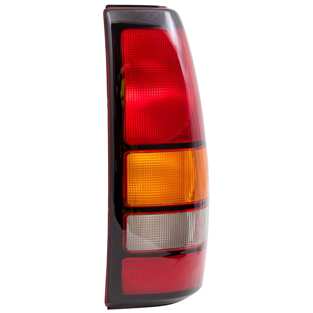 Brock Replacement Passenger Rear Tail Light Compatible with 2004-2007 Sierra Fleetside Pickup Truck 19169022