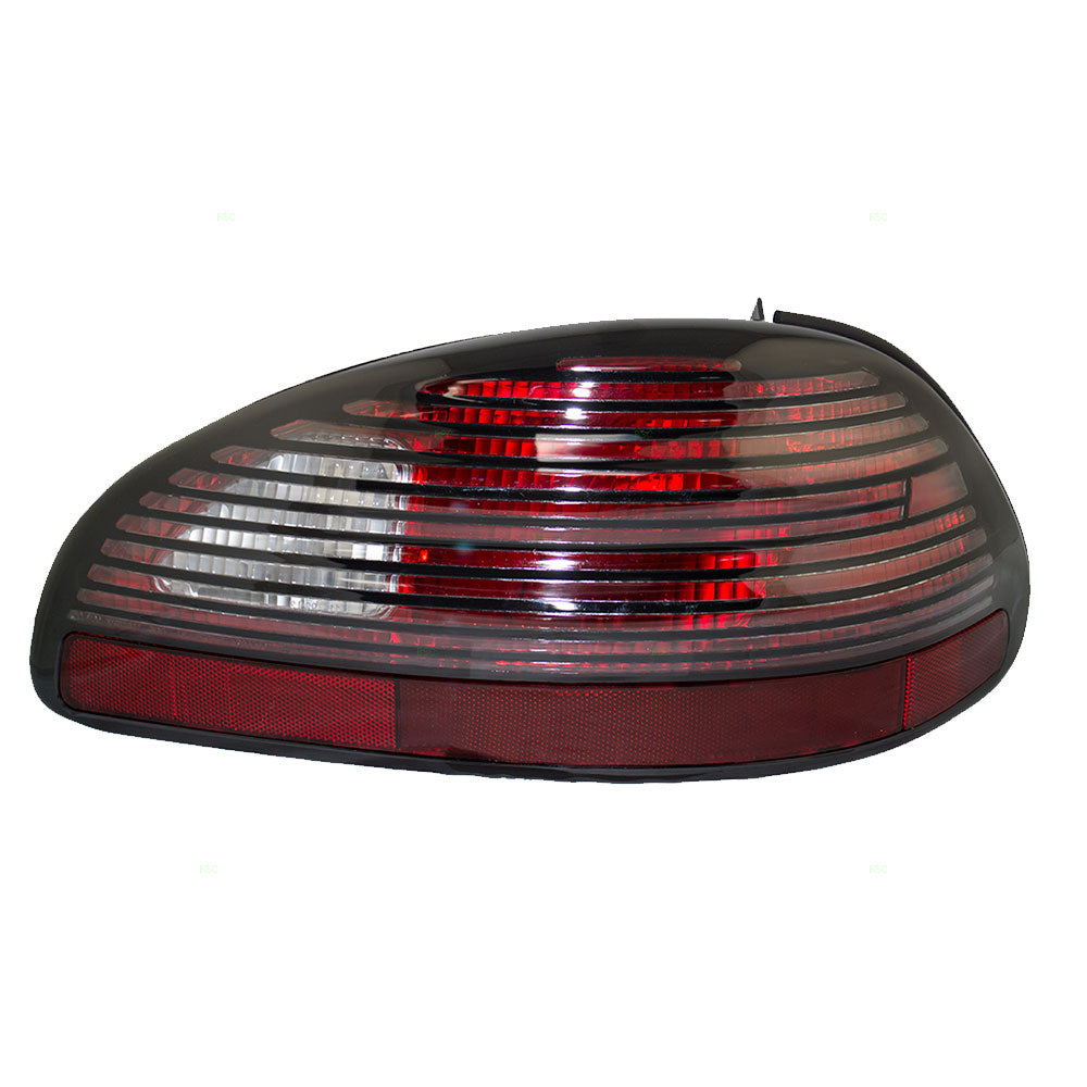 Brock Tail Light fits 1997-2003 Pontiac Grand Prix Passenger Taillamp Lens w/ Housing