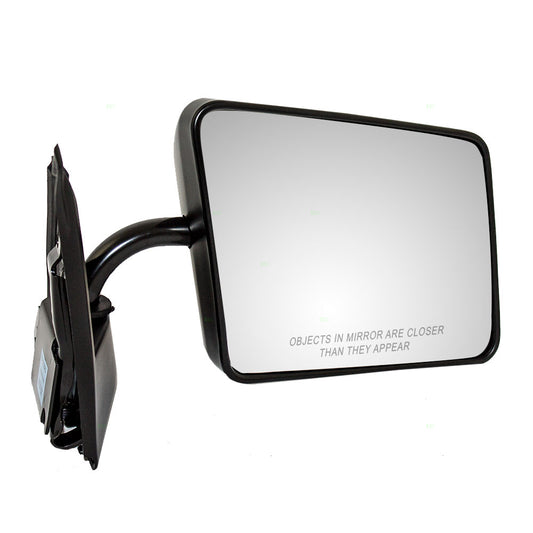 Manual Mirror fits S10 S15 Blazer Jimmy Syclone Passenger Side Below Eyeline