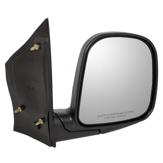 Manual Mirror fits 96-02 Chevrolet Express GMC Savana Passenger Side Sail Mount