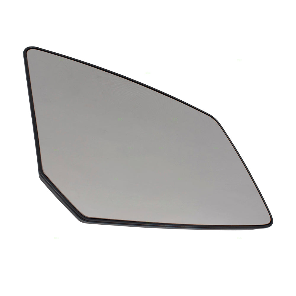 Brock Replacement Passenger Side Door Mirror Glass & Base Compatible with 09-12 Traverse Acadia 25990004