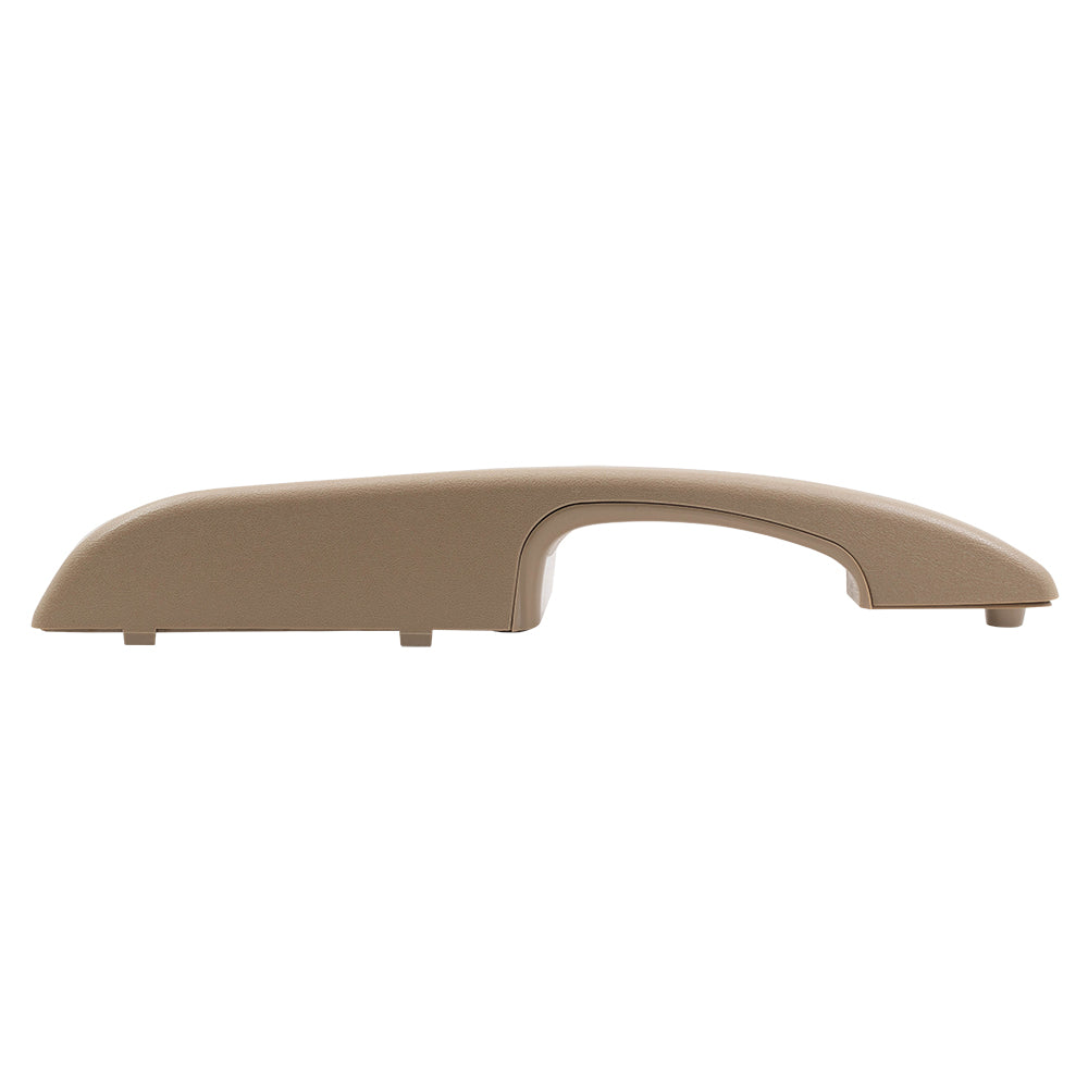 Brock Aftermarket Replacement Front Driver Left Passenger Right Inside Door Pull Handle Assembly and Hardware Neutral/Tan Compatible with 2003-2022 Chevy Express