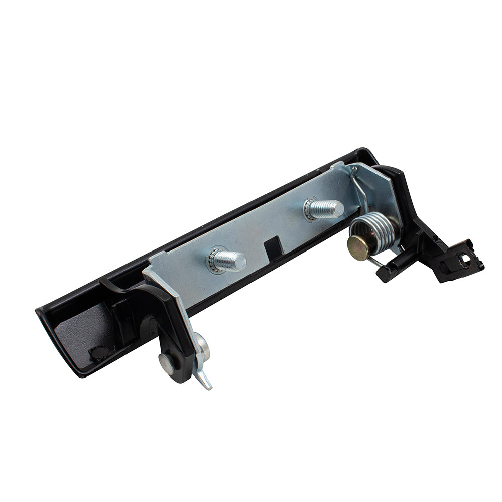 Brock Replacement Driver Outside Door Handle Left Black Exterior Compatible with 1976-1987 Grand Prix 20454213