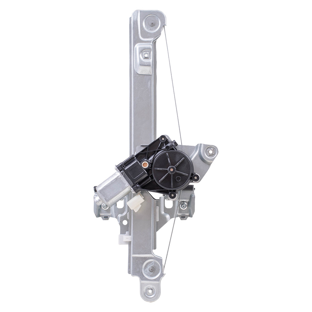 Brock Aftermarket Replacement Rear Driver Left Power Window Regulator with Motor Compatible with 2010-2012 Cadillac SRX