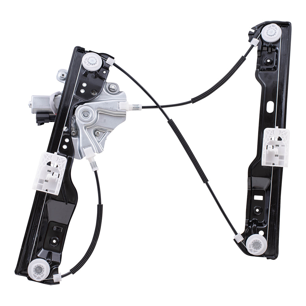 Brock Aftermarket Replacement Front Driver Left Power Window Regulator with Motor Compatible with 2012-2017 Buick Verano