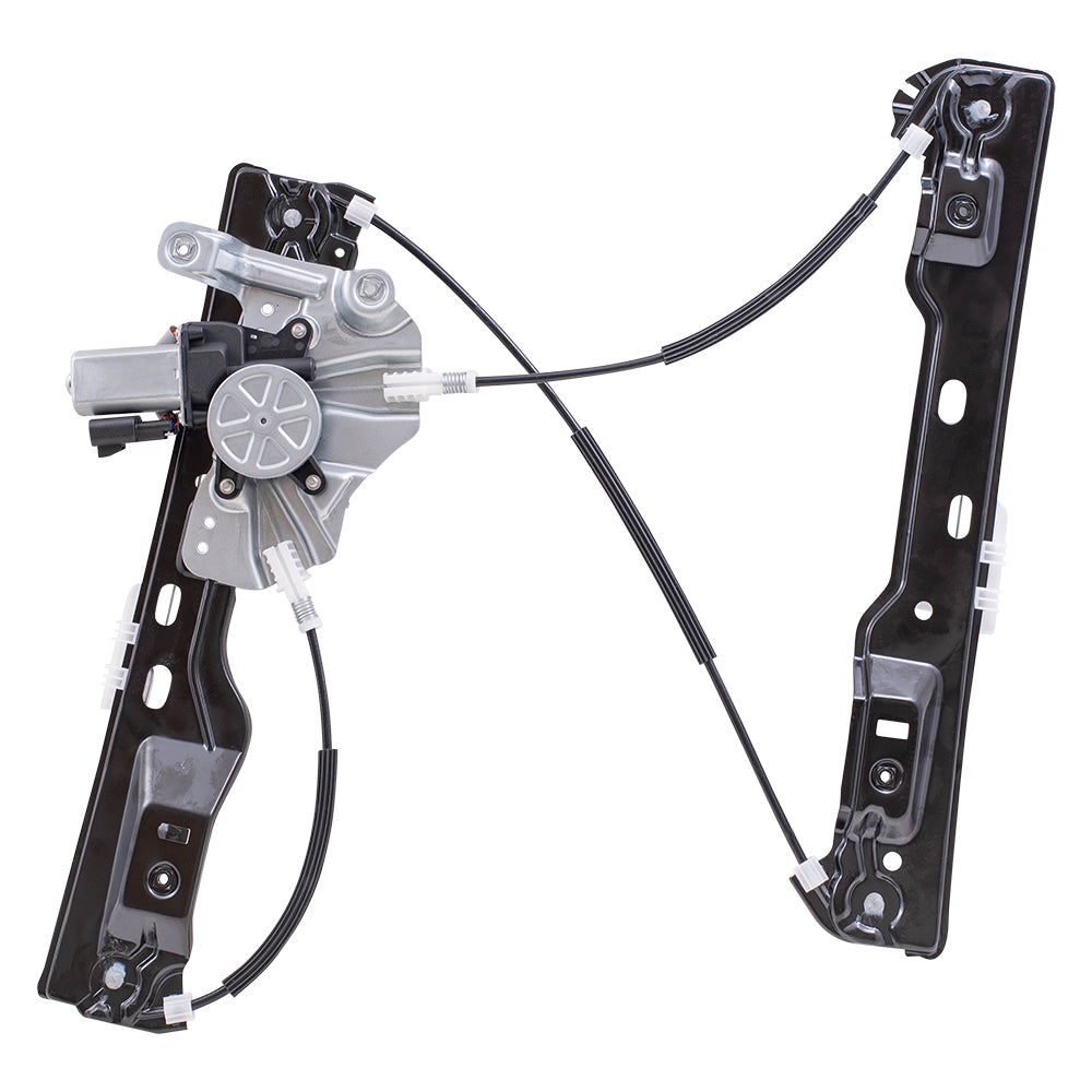 Brock Aftermarket Replacement Front Driver Left Passenger Right Power Window Regulator with Motor Compatible with 2012-2017 Buick Verano