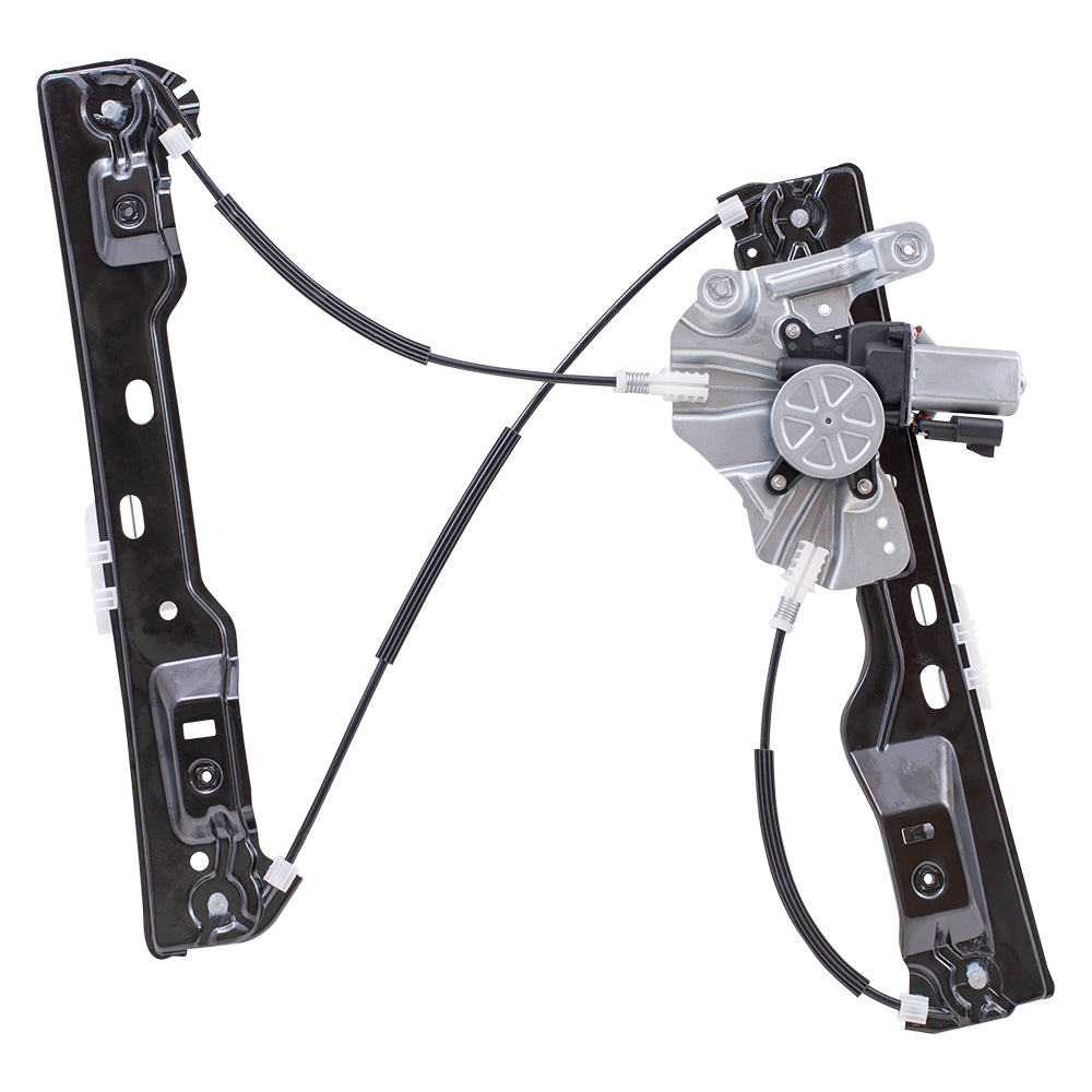 Brock Aftermarket Replacement Front Driver Left Power Window Regulator with Motor Compatible with 2012-2017 Buick Verano