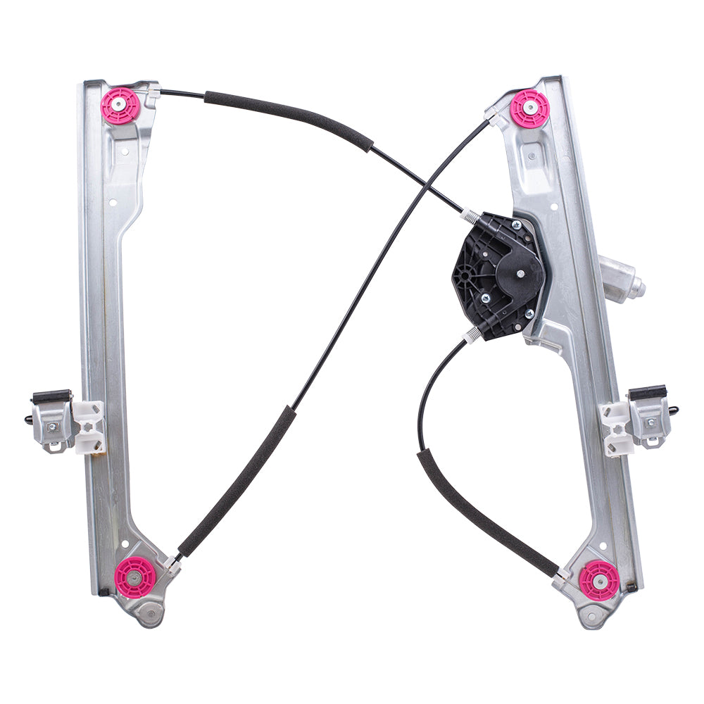 Brock Replacement Front Passenger Side Power Window Regulator with Motor & 2 Pin Connector Compatible with 2014-2019 Silverado/Sierra and 2015-2019 Silverado 2500/3500 & Sierra 2500/3500