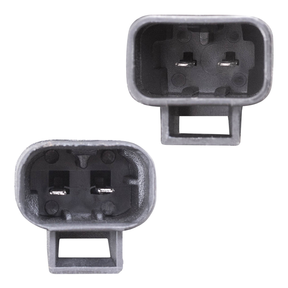 Brock Replacement Front and Rear Driver Side Power Window Regulators with Motor Compatible with 1997-2003 Grand Prix Sedan