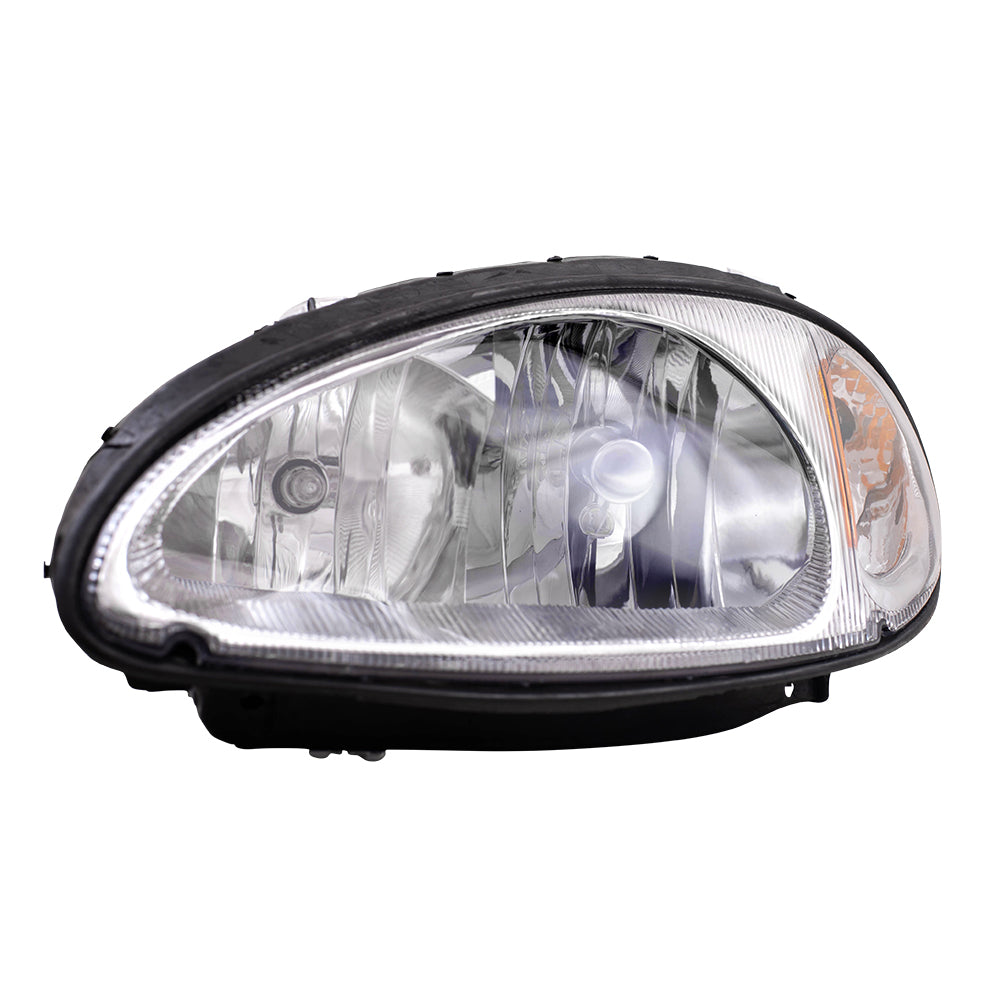 Brock Headlight Assembly for 01-05 Chrysler PT Cruiser Drivers Lens Housing 5288765AI