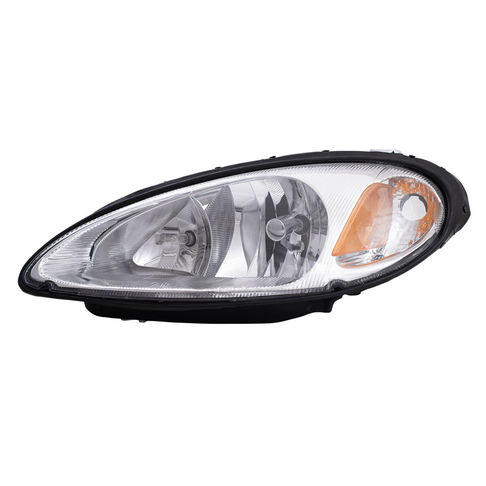 Brock Headlight Assembly for 01-05 Chrysler PT Cruiser Drivers Lens Housing 5288765AI